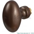 GPF Bouwbeslag Anastasius 9851.A2 S5 Ei-knop 65 mm voor veiligheids schilden vast met wisselstift Bronze blend GPF9851A20400