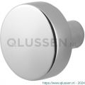 GPF Bouwbeslag RVS 9852.49 S4 vlakke knop 52x16 mm voor veiligheids schilden vast met bout M10 RVS gepolijst GPF985249410