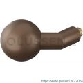 GPF Bouwbeslag Anastasius 9853.A2 S5 verkropte kogelknop 55x16 mm voor veiligheidsschilden vast met wisselstift Bronze blend GPF9853A20400