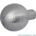 GPF Bouwbeslag RVS 9854.09 S5 kogel knop 50 mm voor veiligheidsschilden vast met wisselstift RVS geborsteld GPF985409400