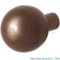 GPF Bouwbeslag Anastasius 9854.A2 S5 kogel knop 50 mm voor veiligheidsschilden vast met wisselstift Bronze blend GPF9854A20400