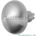 GPF Bouwbeslag RVS 9857.09 S4 Paddenstoel knop 65 mm voor veiligheids schilden vast met bout M10 RVS geborsteld GPF985709410