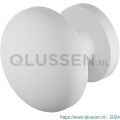 GPF Bouwbeslag ZwartWit 9857.62-00 S5 GPF9857.62-00 Paddenstoel knop S5 65 mm met wisselstift op rond rozet wit GPF9857620400-00