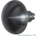 GPF Bouwbeslag PVD 9857.P1 S4 Paddenstoel knop 65 mm voor veiligheids schilden vast met bout M10 PVD antraciet GPF9857P1410