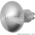 GPF Bouwbeslag RVS 9859.09 S4 Paddenstoel knop 52 mm voor veiligheids schilden vast met bout M10 RVS geborsteld GPF985909410