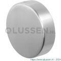 GPF Bouwbeslag RVS 9860.09 S4 excentrische knop 60x16 mm voor veiligheids schilden vast met bout M10 RVS geborsteld GPF986009410