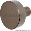 GPF Bouwbeslag Anastasius 9952.A3 S1 vlakke knop 52x16 mm draaibaar met krukstift Mocca blend GPF9952A30200