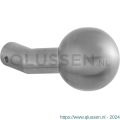 GPF Bouwbeslag RVS 9953.09 S2 verkropte kogelknop 55 mm vast met knopvastzetter RVS geborsteld GPF995399400