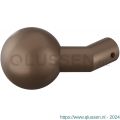 GPF Bouwbeslag Anastasius 9953.A2 S1 verkropte kogelknop 55 mm draaibaar met krukstift Bronze blend GPF9953A20200