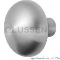 GPF Bouwbeslag RVS 9957.09 S2 Paddenstoel knop 65 mm vast met knopvastzetter RVS geborsteld GPF995709400