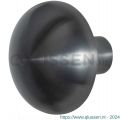 GPF Bouwbeslag PVD 9957.P1 S1 Paddenstoel knop 65 mm draaibaar met krukstift PVD antraciet GPF9957P1200