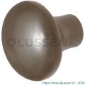 GPF Bouwbeslag Anastasius 9959.A3 S2 Paddenstoel knop 52 mm vast met knopvastzetter Mocca blend GPF9959A30400