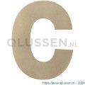 GPF Bouwbeslag Anastasius 9800.A4.0116-c letter C 116 mm Champagne blend GPF9800A40116-c