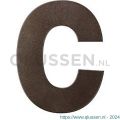 GPF Bouwbeslag Anastasius 9800.A1.0116-c letter C 116 mm Dark blend GPF9800A10116-c