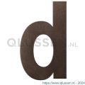 GPF Bouwbeslag Anastasius 9800.A1.0156-d letter D 156 mm Dark blend GPF9800A10156-d