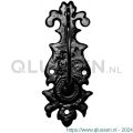 Kirkpatrick KP1783 tuimelaar met beldrukker 145x58 mm smeedijzer zwart TH6178360139