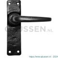 Kirkpatrick KP2456R PC55 deurkruk gatdeel rechtswijzend op schild 152x38 mm PC55 smeedijzer zwart TH6245660332