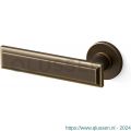 Mandelli1953 1741L Kuki deurkruk gatdeel op rozet 50x6 mm linkswijzend mat brons TH51741BD0200