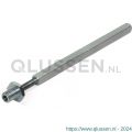 GPF Bouwbeslag AG0068 verstelbare vast-draaibare excentrische deurkruk wisselstift M10x16/8x8x125 mm-M6x32 mm deurdikte 75-110 mm AG0068