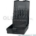 International Tools 19.130 ECO HSS set spiraalboren DIN 338 kruisaanslijping 11.426 1-10x05 mm 19.130.1000