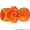 Phantom 90.520 Cool-Loc 1/2 inch adapter NPT 1/2 inch buitendraad set 4 stuks 90.520.4140