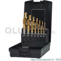 International Tools 29.195 Eco Pro HSS-E set machinetappen DIN 371/6 (combinatie) 22.197-22.198 M3-M12 en 11.431 25-10,2 mm 29.195.4000