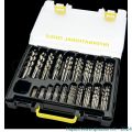 International Tools 19.134 ECO PRO HSS set spiraalboren DIN 338 kruisaanslijping 11.430 1-13x05 mm set 220 stuks 19.134.6100