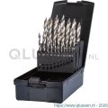 Phantom 19.139 HSS set spiraalboren DIN 338 Step-Point met drievlaks schacht 11.443 1-13x05 mm 19.139.1300