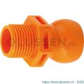 Phantom 90.520 Cool-Loc 1/2 inch adapter NPT 3/8 inch buitendraad set 4 stuks 90.520.4080