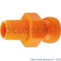 Phantom 90.510 Cool-Loc 1/4 inch adapter NPT 1/8 inch buitendraad set 4 stuks 90.510.4080