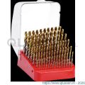 Phantom 19.147 HSS set spiraalboren DIN 338 TiN-tip (handgebruik) 11.461 1-10x01 mm 19.147.1010
