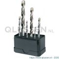 Phantom 19.160 HM-tip set spiraalboren DIN 338 11.600 3-10x10 mm 19.160.0310