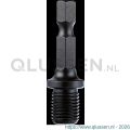 Phantom 81.182 toebehoren voor boorhouders bout voor boorhouders (links) SDS boorstift 3/8 inch-24 UNF -> HEX 1/4 inch DIN-3126 81.182.1354