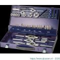 International Tools 29.130 Eco Pro HSS set draadsnijden in stalen cassette M3-M12 29.130.1312