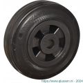 Protempo serie 01 transportwiel los PP velg standaard zwarte rubberen band 100 mm rollager RVS 101.109.120.000