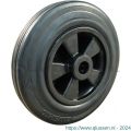 Protempo serie 01 transportwiel los PP velg standaard zwarte rubberen band 200 mm rollager RVS 101.209.200.000
