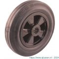 Protempo serie 01 transportwiel los PP velg standaard zwarte rubberen band 250 mm rollager 101.252.200.000
