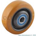 Protempo serie 21 transportwiel los PA velg TPU band 125 mm kogellager RVS 121.128.200.046