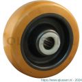 Protempo serie 21 transportwiel los PA velg TPU band 160 mm rollager RVS 121.169.200.046