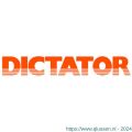 Dictator opvang haak voor Dictator deuropvanger type 1013 glans verchroomd 1900430