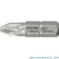 Rotec 803 schroefbit Basic C6.3 Pozidriv PZ 1x25 mm set 10 stuks 803.0001