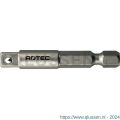 Rotec 820 adapter E6.3 > vierkant 1/4 inch met kogel L=50 mm set 10 stuks 820.0020