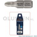 Rotec 803 schroefbit Basic C6.3 Pozidriv PZ 2Rx25 mm gereduceerd set 2 stuks 803.00052