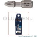 Rotec 804 Torsion schroefbit Basic C6.3 Pozidriv PZ 1x25 mm set 2 stuks 804.00012