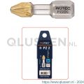 Rotec 804 Torsion schroefbit Diamond C6.3 Pozidriv PZ 1x25 mm set 2 stuks 804.30012