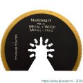 Multizaag MB125 zaagblad HSS titanium Universeel half rond 85 mm blister 1 stuk UNI MB125 BL1