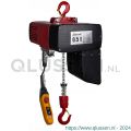 Delta elektrische kettingtakel DEH 400 V 0,5 ton met 3 m hijshoogte dubbele snelheid 1 part DH.0.DEH.00503.03