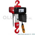 Delta elektrische kettingtakel DEH 400 V 2 ton met 3 m hijshoogte dubbele snelheid 2 parten DH.0.DEH.02003.03