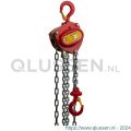 Delta Red Premium handkettingtakel 1 ton met 3 m hijshoogte DR.0.04101003