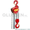 Delta Red Premium handkettingtakel 3 ton met 3 m hijshoogte DR.0.04103003